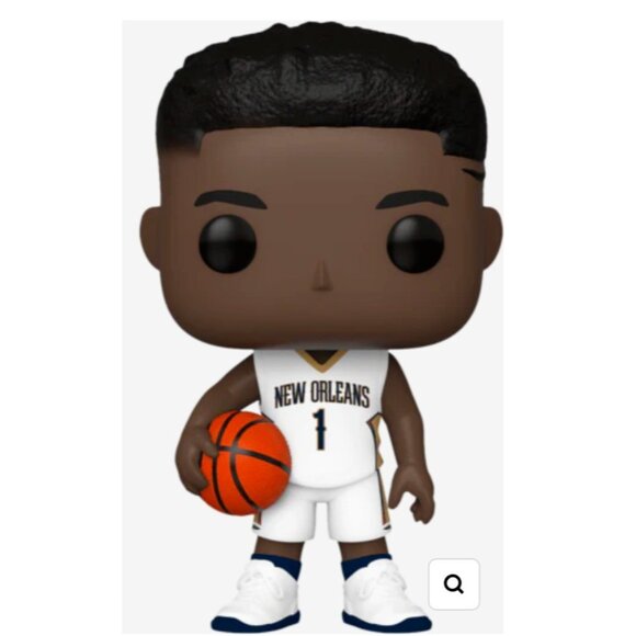 NEW!!! Funko Pop! NBA #1 Zion Williamson New Orleans Pelicans (62) - Picture 2 of 8